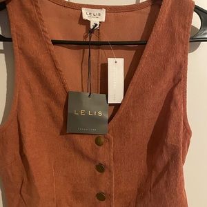 New Tan Lelis vest